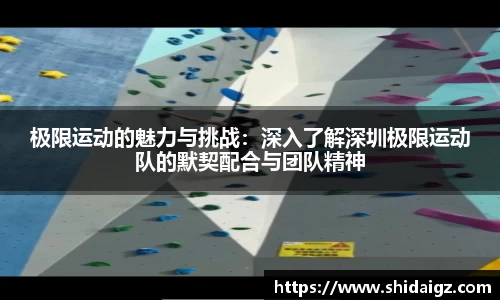 极限运动的魅力与挑战：深入了解深圳极限运动队的默契配合与团队精神