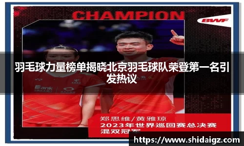 羽毛球力量榜单揭晓北京羽毛球队荣登第一名引发热议